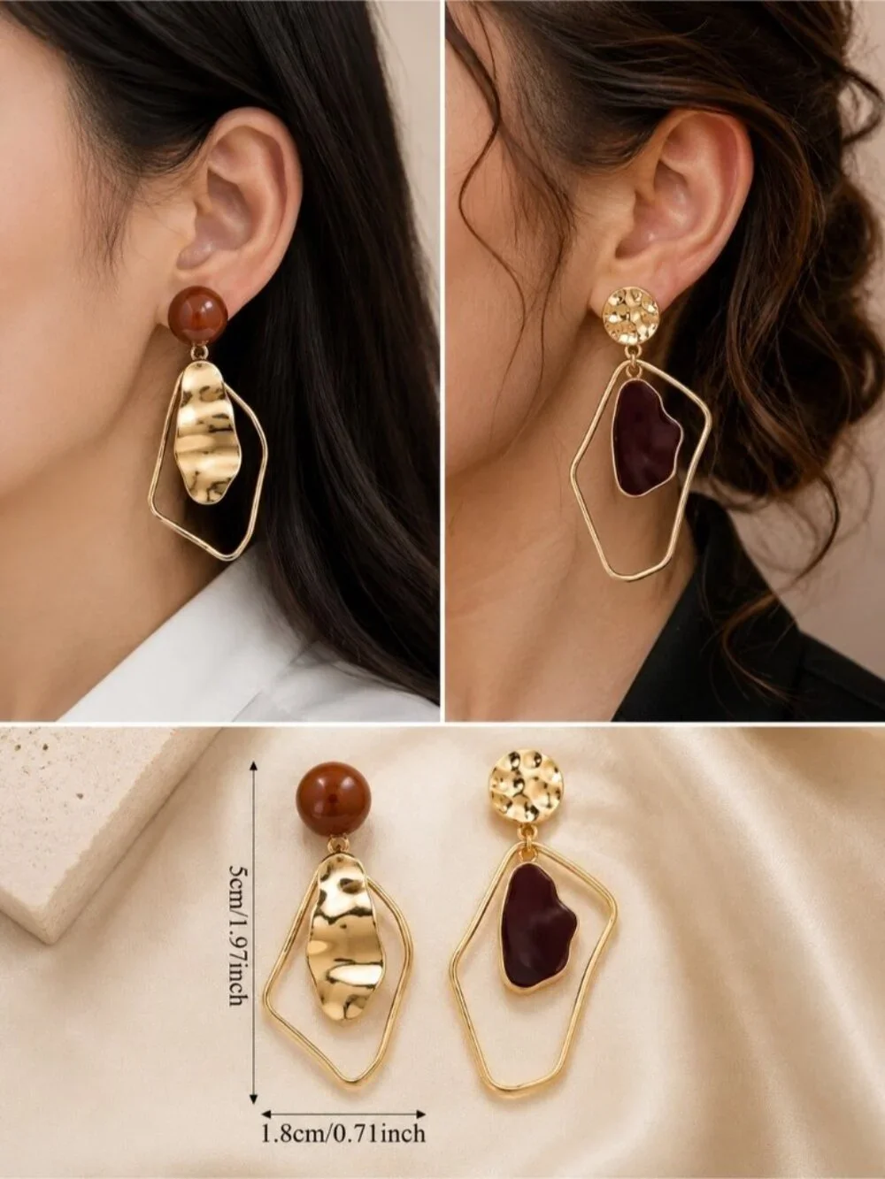 Anthropologie elegant gold